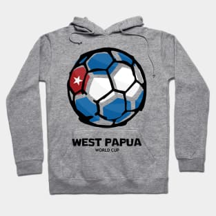 West Papua Football Country Flag Hoodie